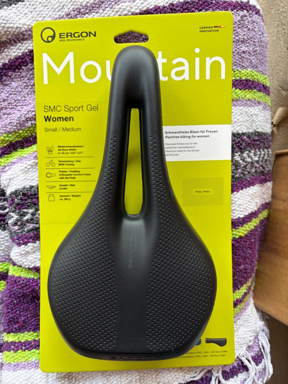 Ergon SMC Sport Gel Women's Mountain Bike Saddle S/M